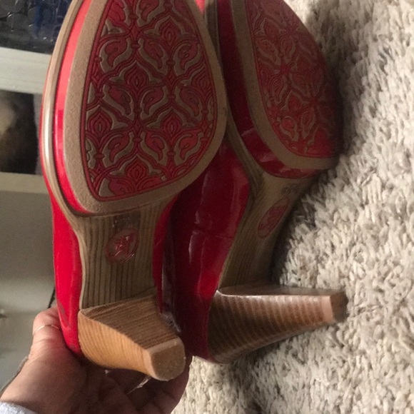 Sofft Red heels - Picture 3 of 5
